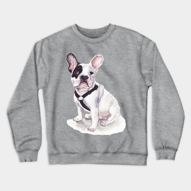 Humphrey the Frenchie Crewneck Sweatshirt by Bridgetdav